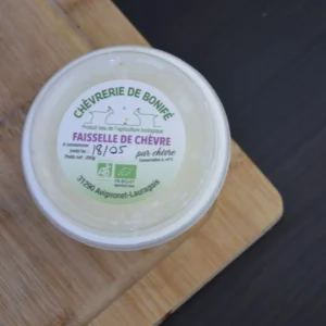 faisselle au lait de chèvre